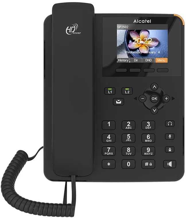 טלפון IP שולחני Alcatel SP2502