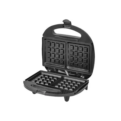 מכשיר וופל בלגי Sinbo SSM2517W שתי פרוסות בצבע שחור/אפור