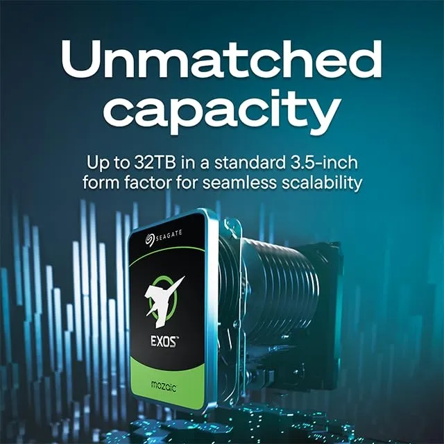 דיסק פנימי Seagate Exos ST32000NM004K 32TB