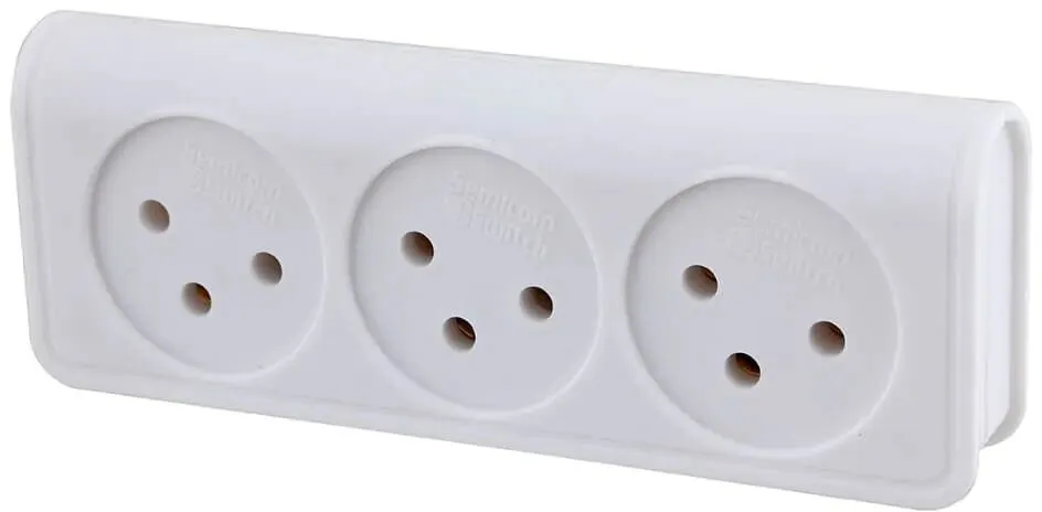 מפצל 3 שקעים Semicom SW-ADP3