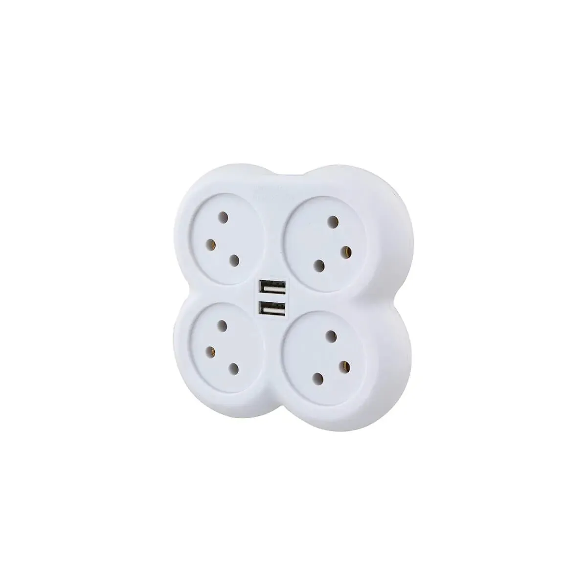 מפצל 4 שקעים Semicom SW-ADP4/U