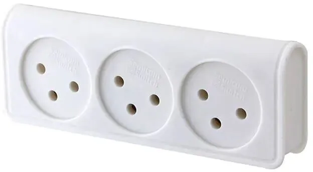 מפצל 3 שקעים Semicom SW-YZ01/03S