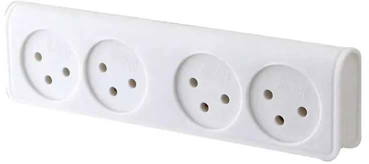 מפצל 4 שקעים Semicom SW-YZ01/04S