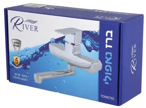 ברז נאפולי סוללה פיה ארוכה – River TOM076S