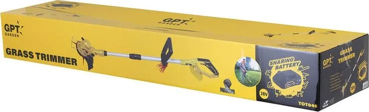 חרמש / קוצץ קנטים אלחוטי GPT TOT040 20V – גוף בלבד