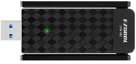 כרטיס רשת אלחוטי EZCool 1800Mbps WiFi 6 802.11ax Dual Band USB Adapter UWF-690