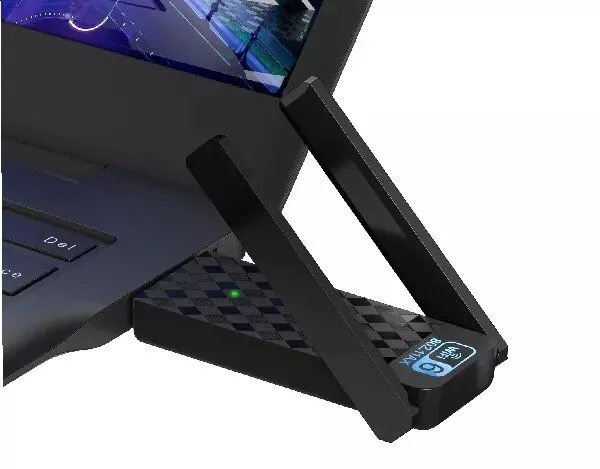 כרטיס רשת אלחוטי EZCool 1800Mbps WiFi 6 802.11ax Dual Band USB Adapter UWF-690