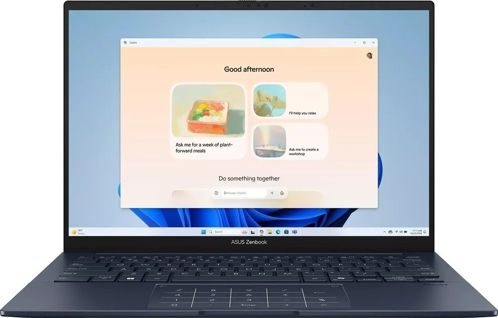 מחשב נייד עם מסך מגע Asus Zenbook 14 UX3405CA-SU1222
