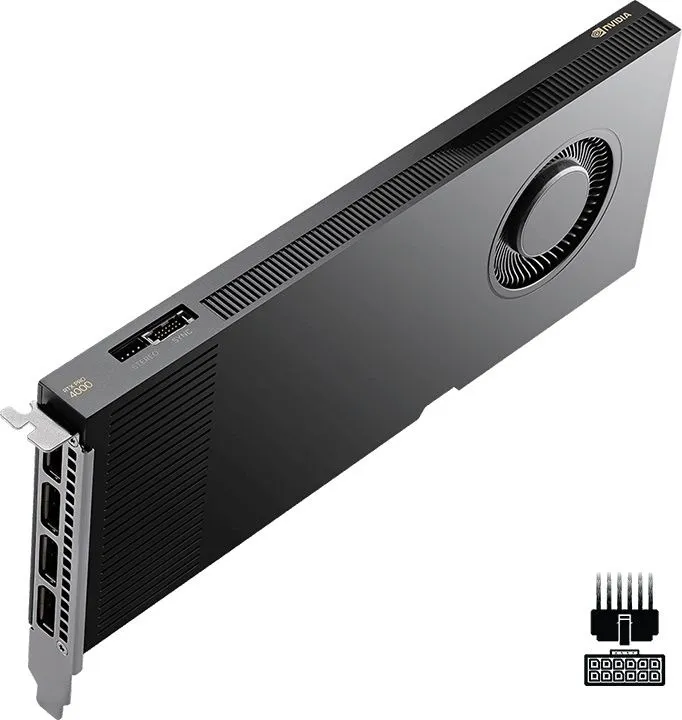 כרטיס מסך PNY RTX PRO 4000 Blackwell 24GB VCNRTXPRO4000-SB
