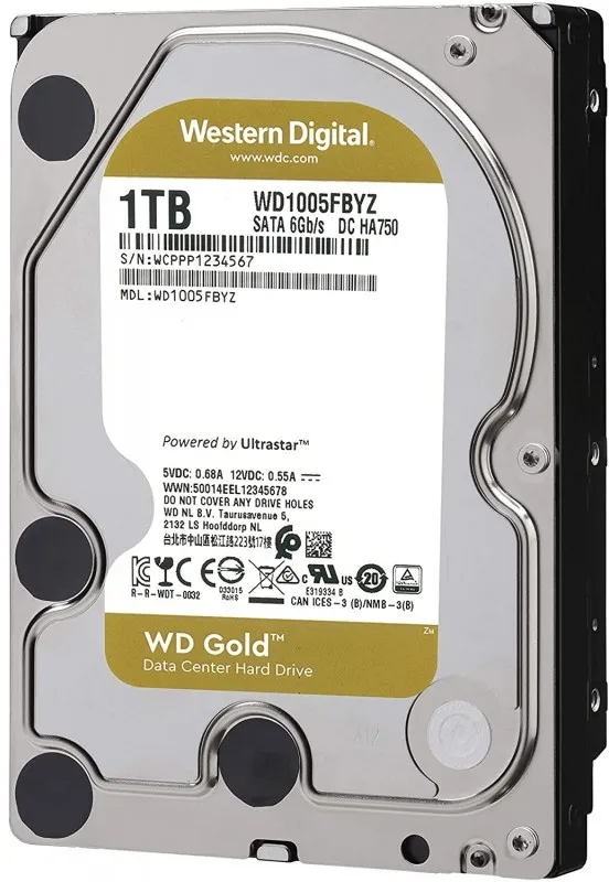 דיסק פנימי Western Digital Gold Enterprise WD1005FBYZ 1TB