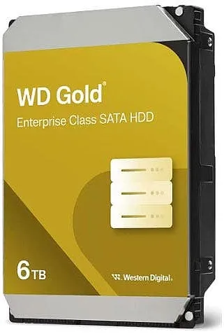 דיסק פנימי Western Digital Gold WD6004FRYZ 6TB