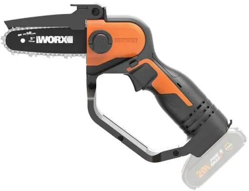 מסור שרשרת מיני 12 ס"מ Worx WG324E.9 20V