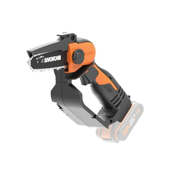 מסור שרשרת מיני 12 ס"מ Worx WG324E.9 20V