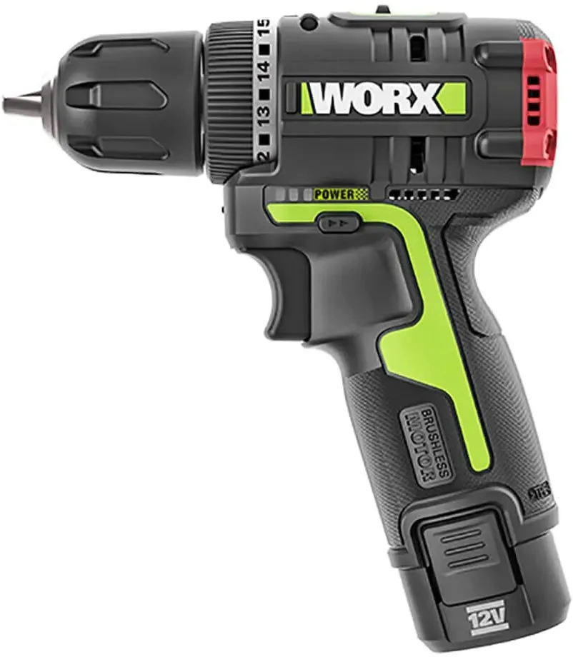 מברגה/מקדחה כולל 2 סוללות Worx WU130