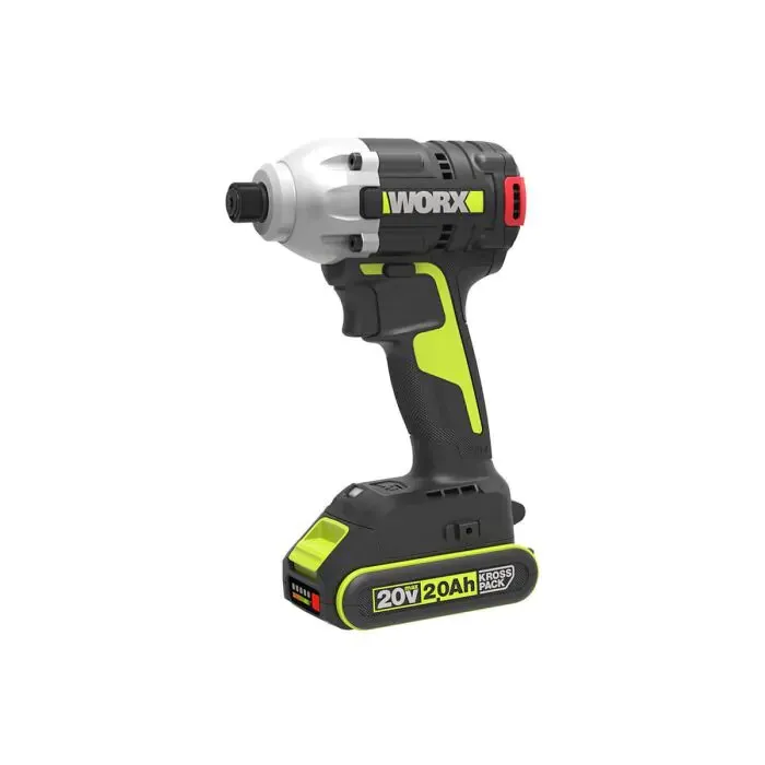 מברגת אימפקט עם שתי סוללות Worx WU290.3