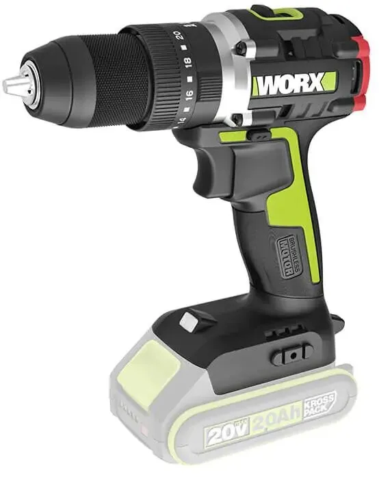 מקדחה/מברגה Worx Brussels WU369.9 גוף בלבד