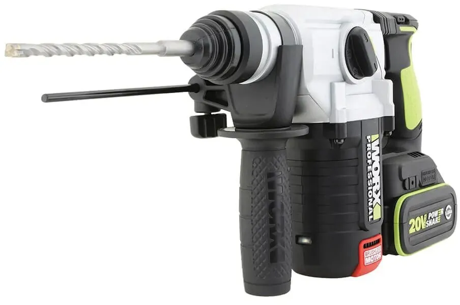פטישון נטען בררשלס + שתי סוללות Worx WU388