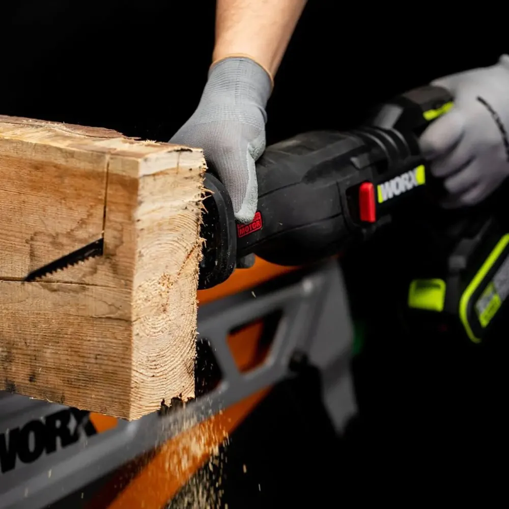 מסור חרב נטען Worx WU501.9 20V – גוף בלבד