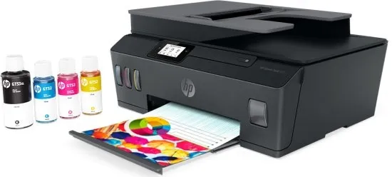 מדפסת הזרקת דיו חסכונית משולבת HP Smart Tank 615 Y0F71A