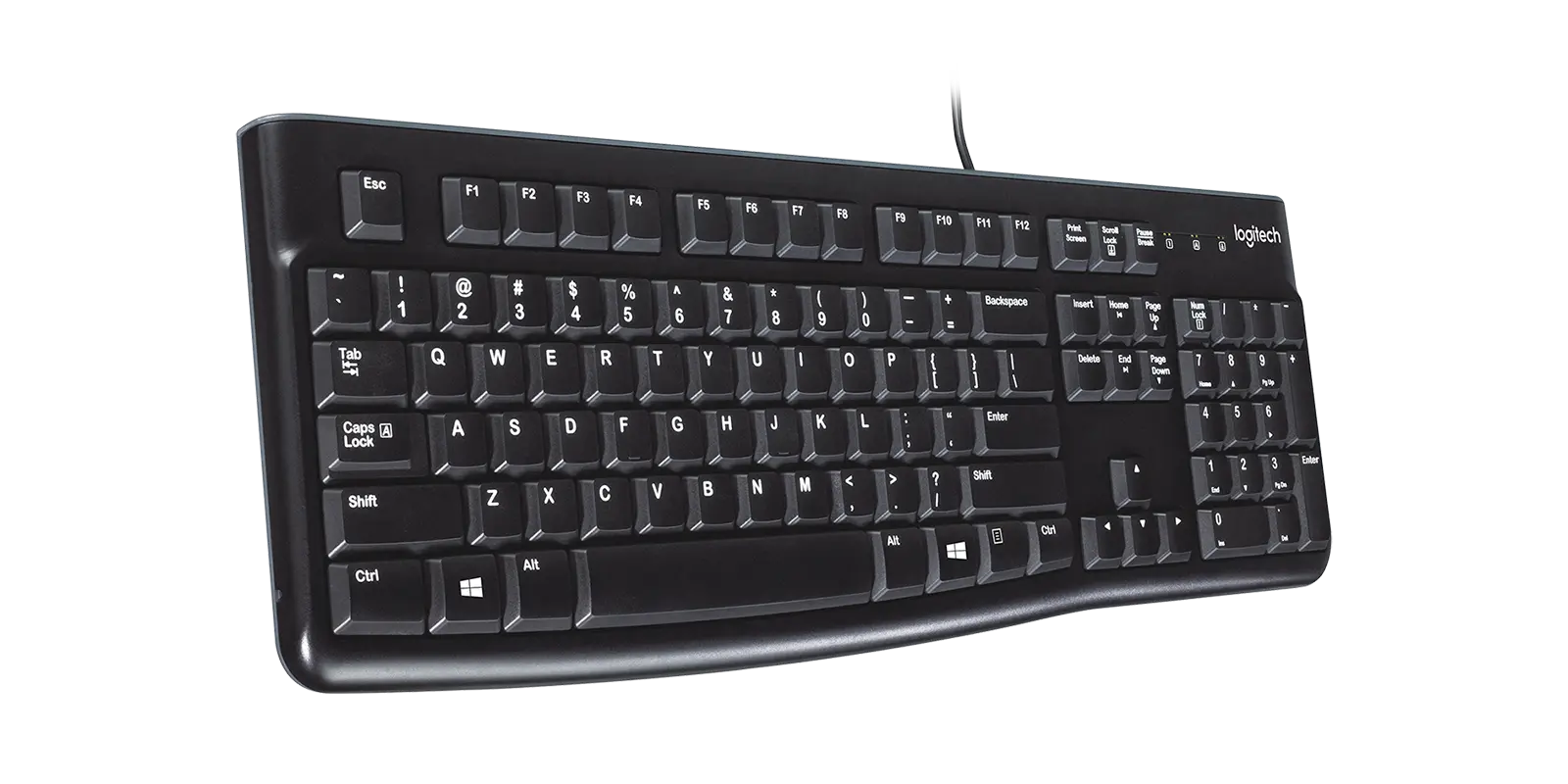 מקלדת חוטית Logitech K120