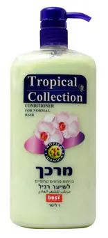 מרכך לשיער רגיל Tropical Collection – בנפח 1000 מ"ל