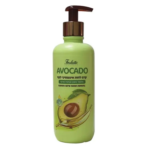 קרם גוף Frulatte Body Avocado – בנפח 400 מ"ל