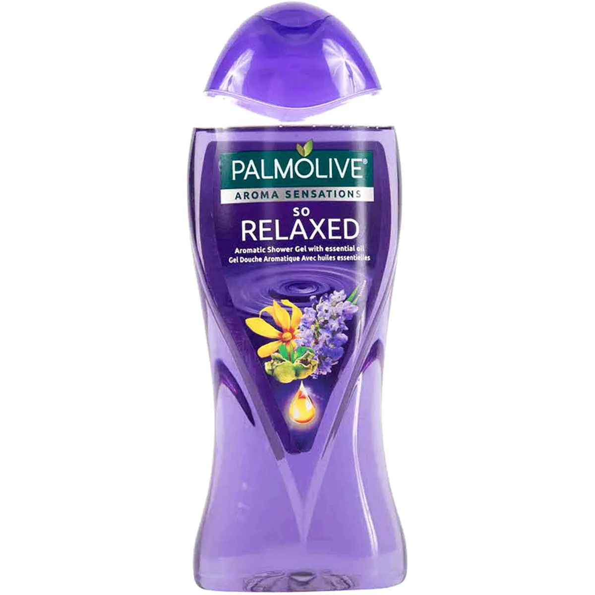 סבון נוזלי בניחוח לבנדר וילאנג ילאנג מבית Palmolive – בנפח 500 מ"ל