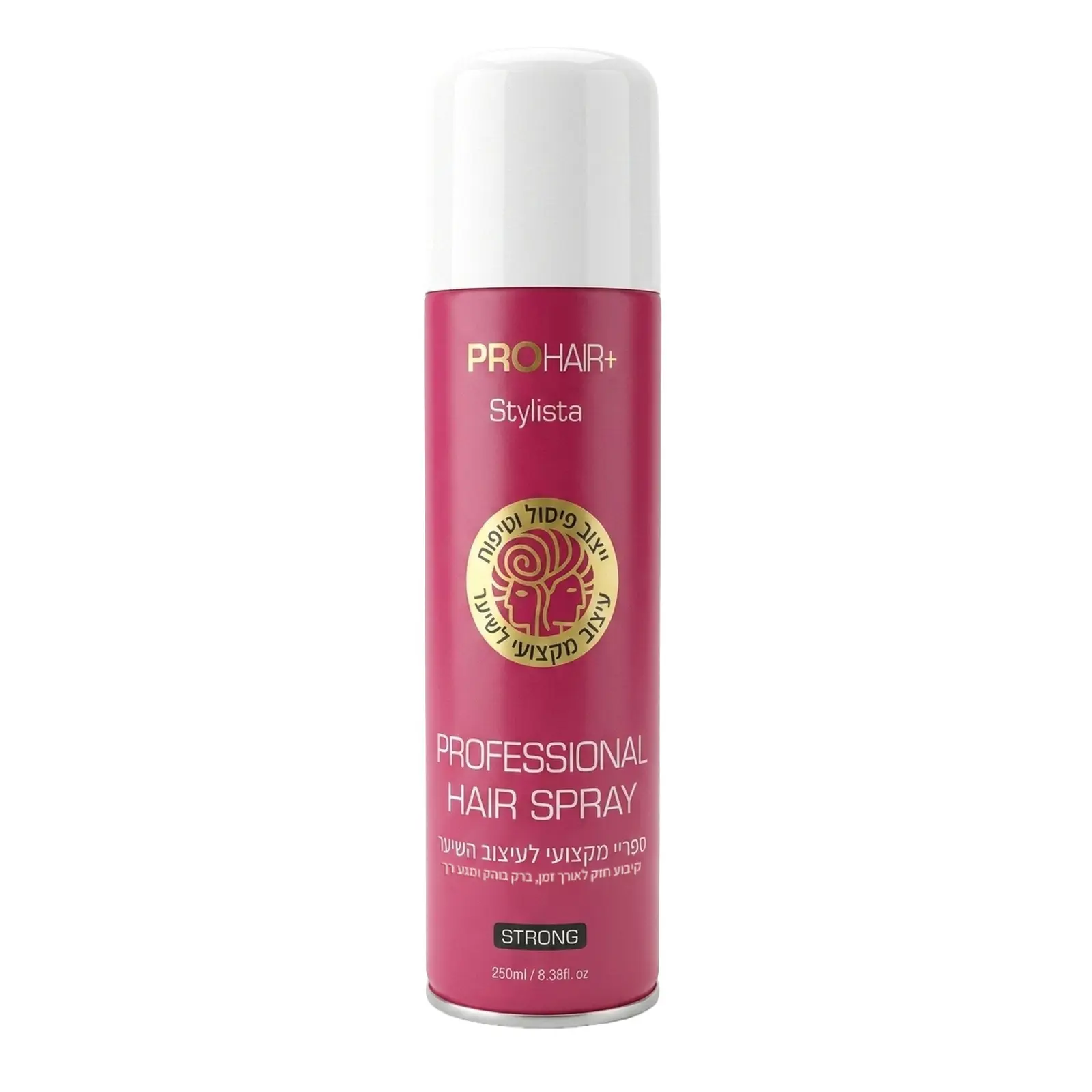 ספריי שיער לעיצוב וקיבוע חזק Pro Hair Stylista – בנפח 250 מ"ל