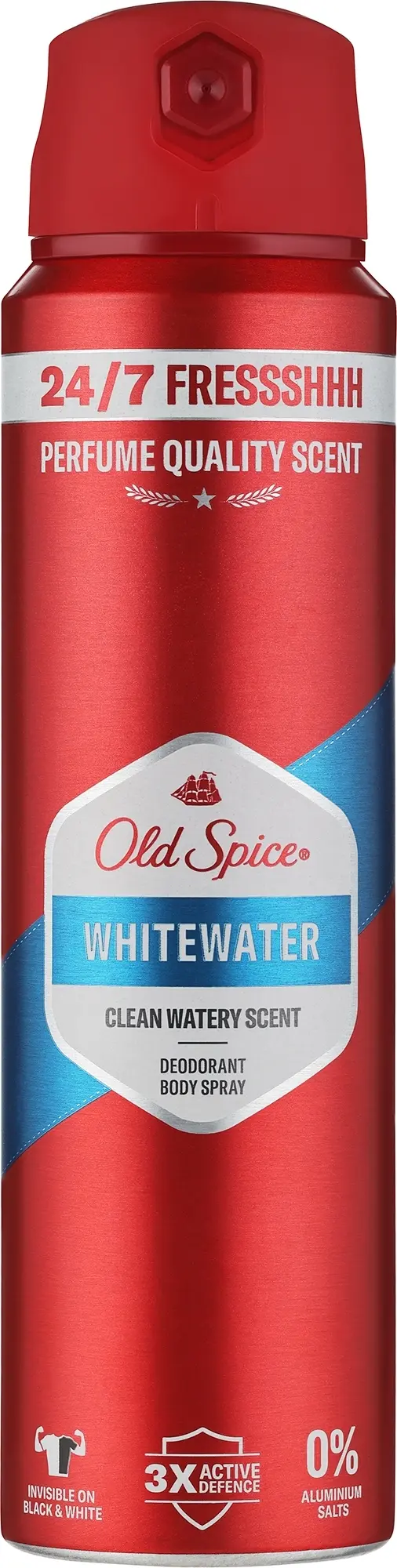 דאודורנט ספריי לגבר Old Spice Whitewater – בנפח 150 מ"ל