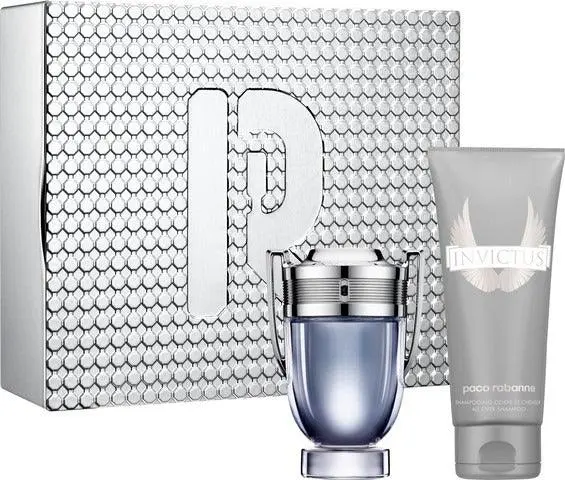 סט לגבר Paco Rabanne Invictus — בושם E.D.T 100 ml וג'ל רחצה 100 ml
