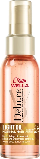 שמן קליל לשיער רגיל עם שמני אבוקדו ועץ התה Wella Deluxe – בנפח 100 מ"ל