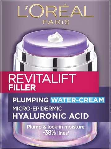 קרם פנים L'Oreal Revitalift Filler Water Day – בנפח 50 מ"ל