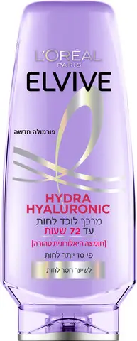 מרכך ללכידת לחות עם חומצה היאלורונית L'Oreal Elvive – בנפח 500 מ"ל
