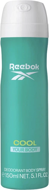 דאודורנט ספריי לאישה Reebok Cool Your Body – בנפח 150 מ"ל