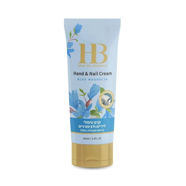 קרם ידיים HB Dead Sea Minerals Magnolia – בנפח 100 מ"ל