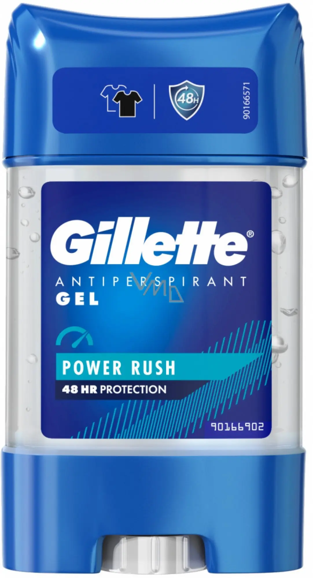 דאודורנט ג'ל לגבר Gillette Clear Gel Power Rush – בנפח 70 מ"ל