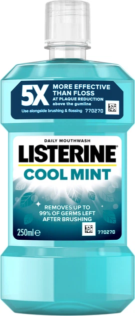 מי פה Listerine Cool Mint – בנפח 250 מ"ל