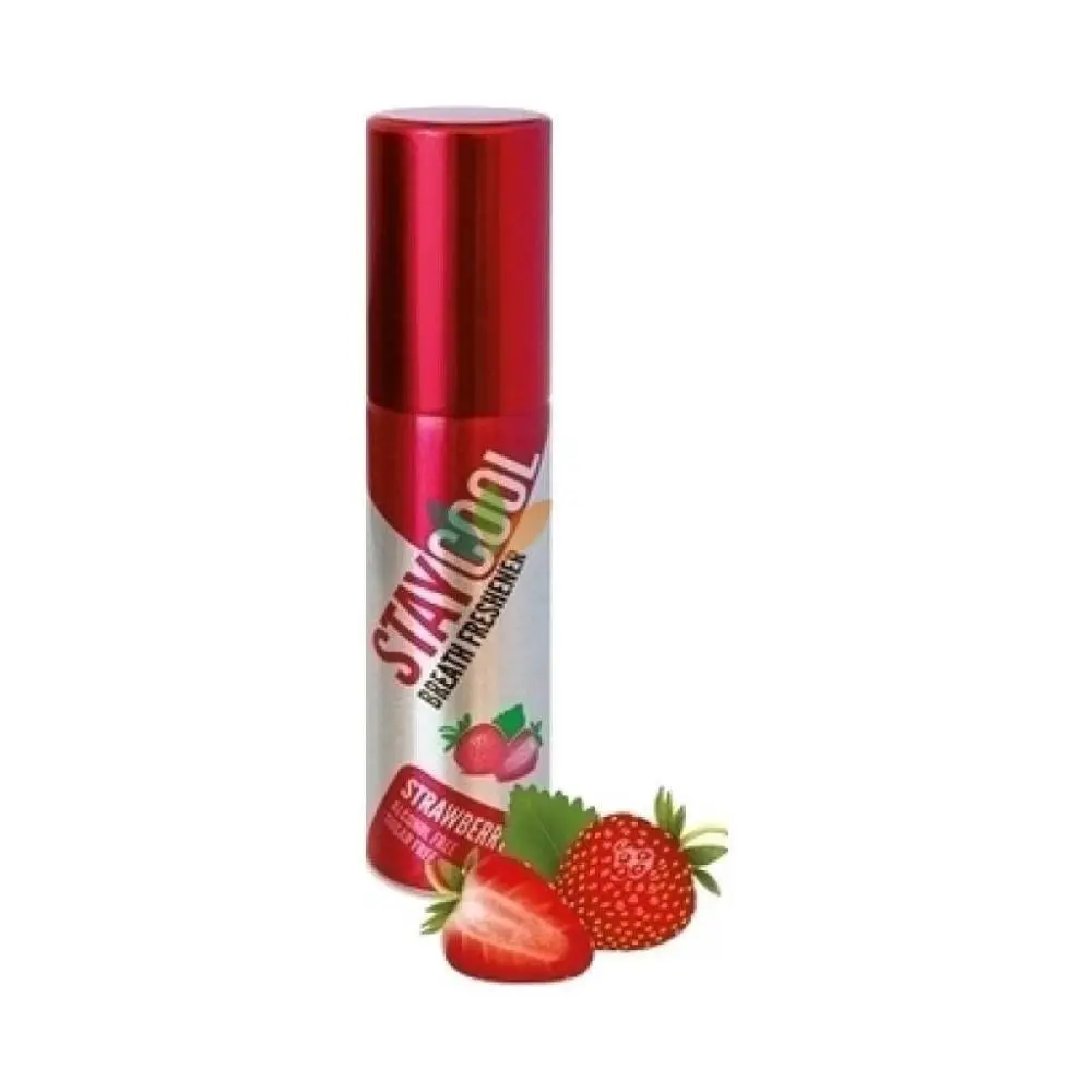 תרסיס לרענון הפה Staycool Strawberry – בנפח 20 מ"ל