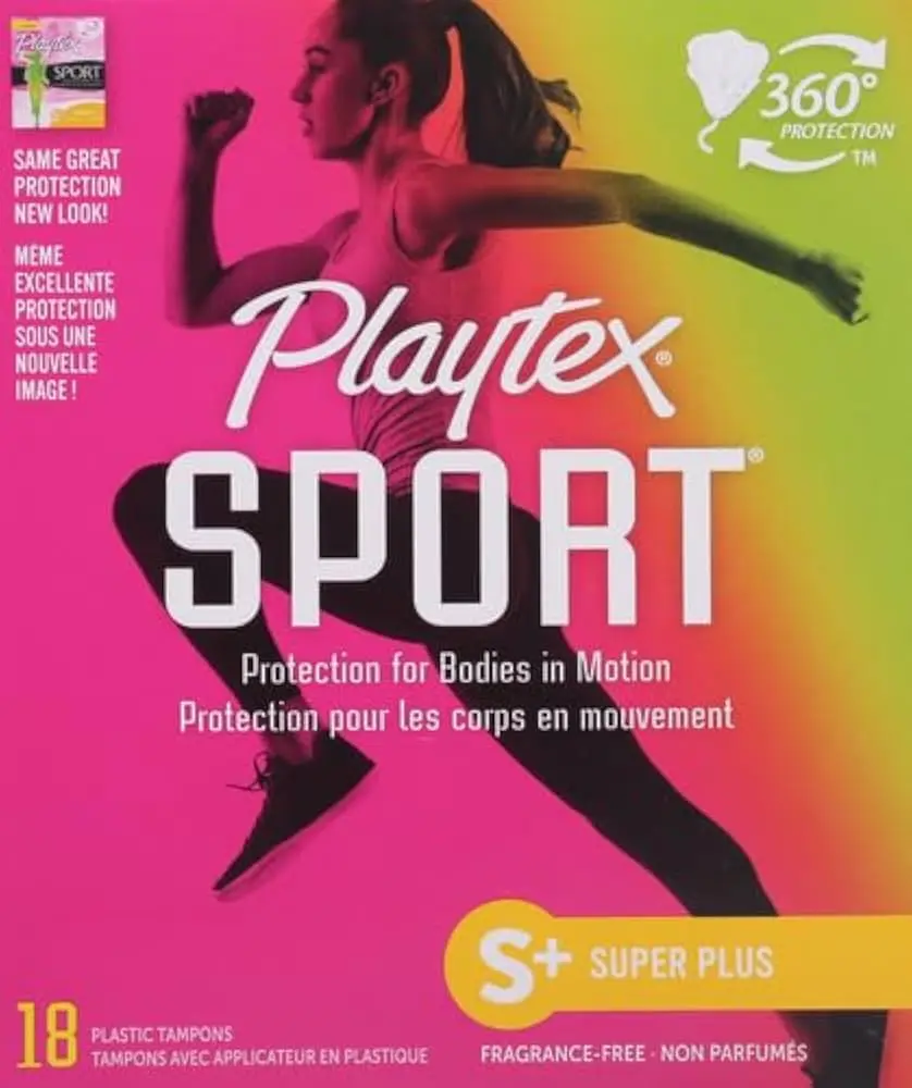 טמפונים Playtex Gentle Glide 360 סופר פלוס – 18 יחידות