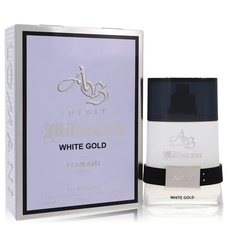 בושם לגבר Lomani AB Spirit Millionaire White Gold E.D.P 100 ml