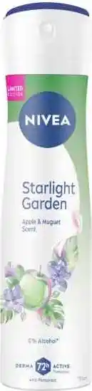 דאודורנט ספריי לאישה Nivea Starlight Garden – בנפח 150 מ"ל