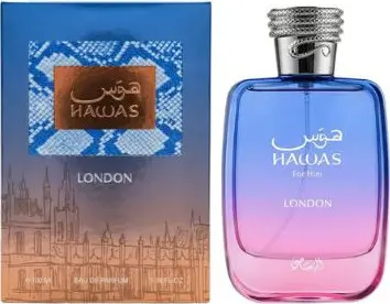 בושם לגבר Rasasi Hawas London E.D.P 100 ml
