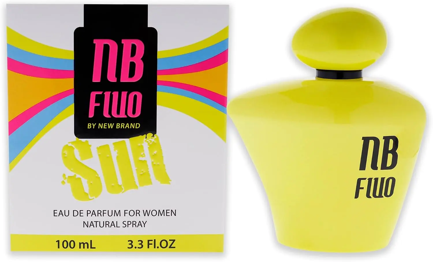 בושם לאישה New Brand Fluo Sun E.D.P 100 ml