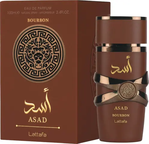 בושם יוניסקס Lattafa Asad Bourbon E.D.P 100 ml