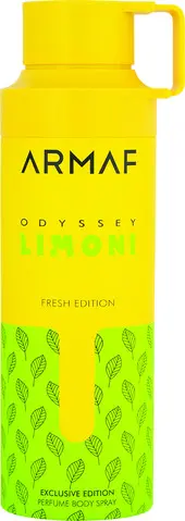 דאודורנט ספריי לגבר Armaf Odyssey Limoni Fresh Edition – בנפח 200 מ"ל