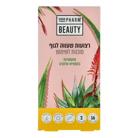 רצועות שעווה לגוף גוד פארם