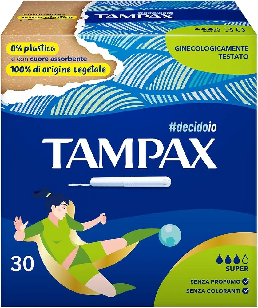 טמפונים Tampax סופר – 30 יחידות