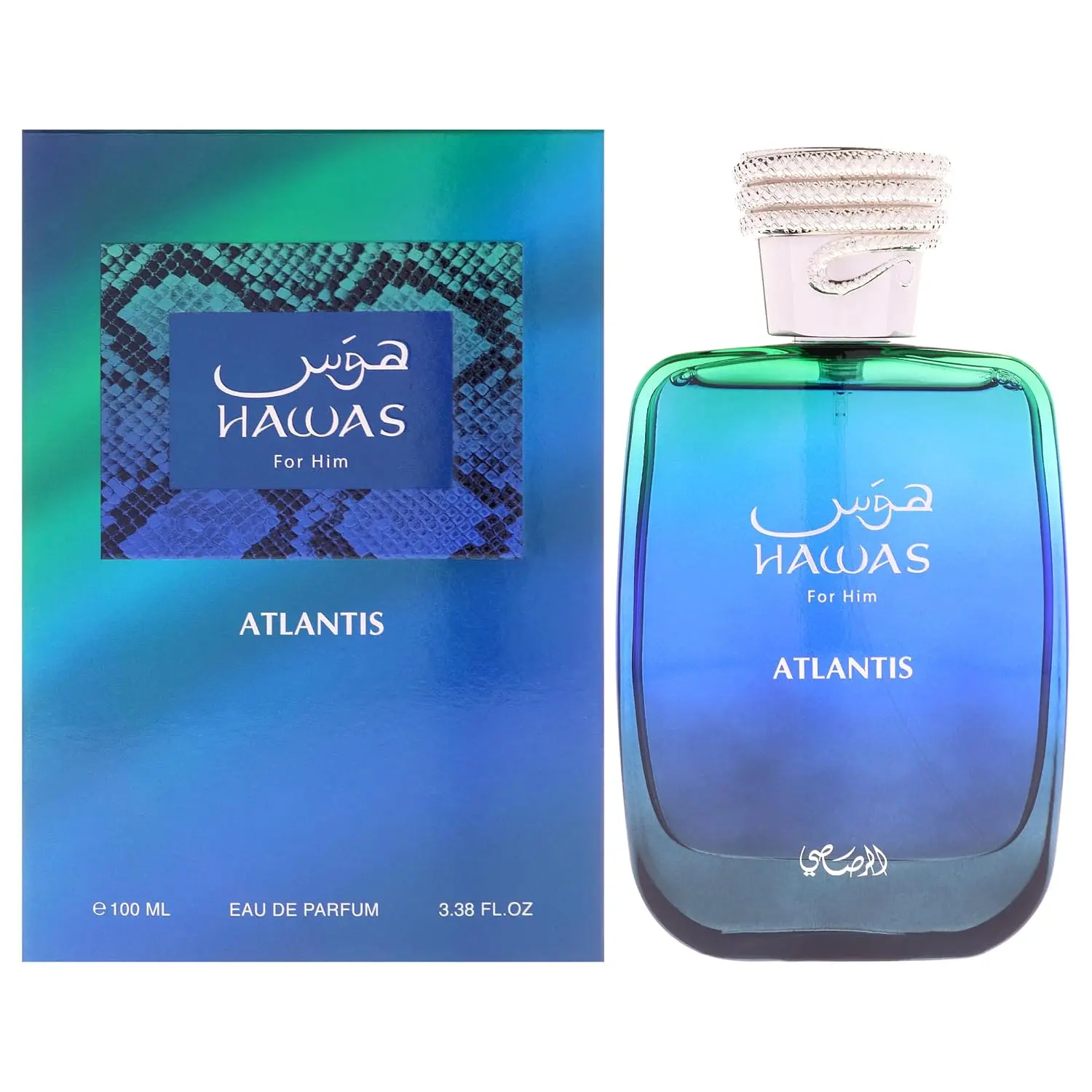 בושם לגבר Rasasi Hawas Atlantis For Him E.D.P 100 ml