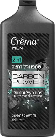ג'ל רחצה בניחוח מנטה מבית Crema – בנפח 700 מ"ל
