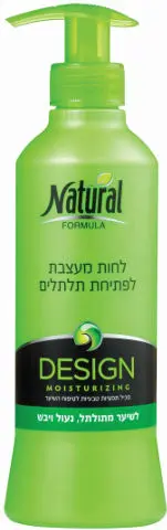 קרם לחות לשיער לפתיחת תלתלים עם תמציות שיבולת שועל, אגוזי מקדמיה וחמאת שיאה Natural Formula Go Curly